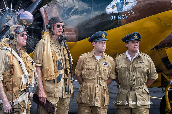 Reenactors and C-45 "Bucket of Bolts"