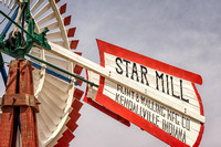 Wooden Star Mill